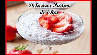 🍮PUDIM DE CHIA SUPER GOSTOSO E SAUDÁVEL🏃