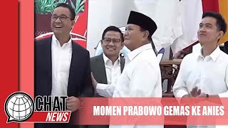 Momen Prabowo Gemas ke Anies Usai Pidato di KPU - Chatnews 25 April 2024