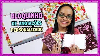 FAÇA VOCÊ MESMO: BLOQUINHO DE ANOTAÇÕES COM PAPELÃO | Samanta Santos