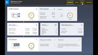 IBM Spectrum Protect 8.1.11 HSM for Windows: Web GUI Install - Demo