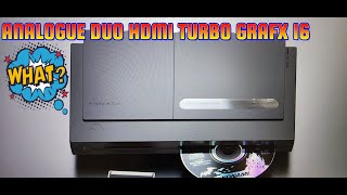 ANALOGUE DUO FULL UNBOXING REVIEW HDMI TURBO GRAFX 16😍😍😍😎❤️😁😁😁🙂😜💕💗😂