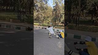 skating shoes stunt at cubbon park Bangalore #skating #skatingshorts #skatingshoes #viralvideo #reel