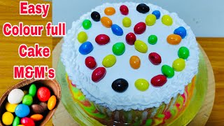 Easy M&M’s  Cake for Kids |കുട്ടികൾക്ക് വേണ്ടി എളുപ്പത്തിലൊരു കളർഫുൾ കേക്ക് | Easy Cake | Kids Cake