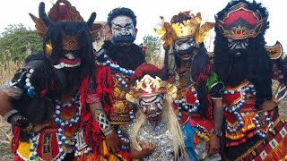 Tarian Buto galak & kocak jaranan Turonggo lestari Budoyo di Wonosari Candimas Natar 👍