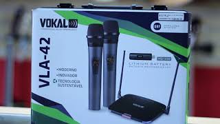 REVIEW - Microfone Vokal VLA-42 - UHF Digital