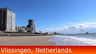 Walking On The Beach Of Vlissingen, Netherlands || StayAway