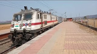 12932 - Ahmedabad to Mumbai Central AC Double Decker Express Led by (LGD WAP-7).