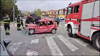 Messina incidente Viale Gazzi, sei feriti, di cui uno grave