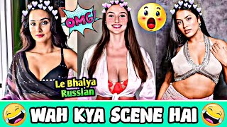 Wah Kya Scene Hai 🥵 || Ep63 || Dank indian Memes Reaction | Indian Memes Compilation