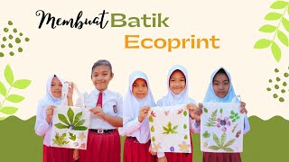 Membuat Batik Dengan Ecoprint