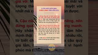 5 câu nói giúp bạn chữa lành tâm hồn P2 #thv #vubasic #phattrienbanthan #tranghoaivu #learnonshorts