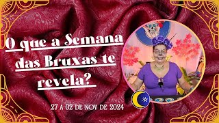 CARTAS DA SEMANA | O QUE A SEMANA DAS BRUXAS TE REVELA? (27 a 2 de NOV) #taro