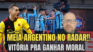 🔵⚫️⚪️ URGENTE ! MEIA ARGENTINO CHEGANDO? GRANDE VITÓRIA NA SERRA!  NOTÍCIAS DO GRÊMIO HOJE