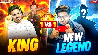 😍 SEARCHING FOR A STRONG PLAYER IN MAIN SQUAD👑 || 1 V 1 GUILD TEST 🔥👑 || TELUGU FACECAM LIVE🛑