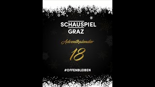 SCHAUSPIELHAUS GRAZ Adventkalender 2020: Türchen #18