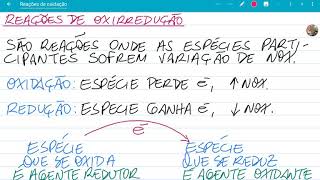 Reações  de oxidorredução