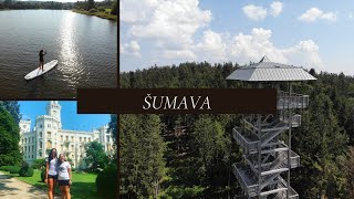 Šumava National Park | Czech Republic from drone | Walking tour | Paddleboard