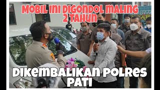 Hilang Dua Tahun, Mobil Milik Warga Pati Ini Dikembalikan Polisi