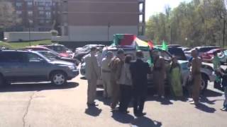 Kurdish Traditional Dance in Front of Washington Voting Cen