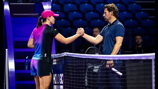 WTA Finals 2024: Iga Świątek second favourite · Pressure’s off · Pegula threat