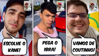 Youtubers Decidiram Meu Time no FIFA 25!