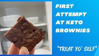 First Attempt At Keto Brownies // Off Season "Nutrition"