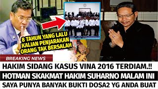 GERAM !! HOTMAN PARIS SKAKMAT HAKIM SIDANG KASUS VINA 2016, AYAH EKY RUDIANA CIREBON OTTO HASIBUAN