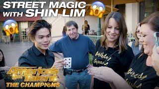 WOW! Shin Lim Blows Minds with Street Magic - America's Got Talent: The Champions