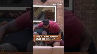 Márcia Fu disparou um palavrão e essa foi a reação da Kally. 😱😱  #playplus #afazenda #shorts