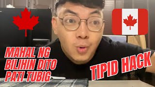 TIPID HACK PARA MAKATIPID NG GASTOS SA CANADA + UNBOXING