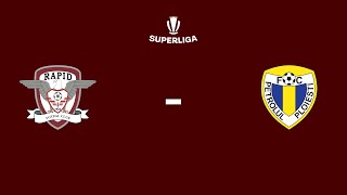 FC Rapid Bucuresti Vs. Petrolul Ploiesti, Etapa 18, SuperLiga 2024-2025 #Live