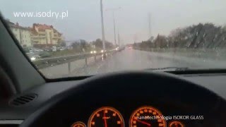 Nano wycieraczka działa już przy 40 km/h !! - ISOKOR GLASS