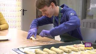 Worstenbroodjes bakken bij De Meent