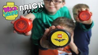 BRICK RACE - LEGO Ninjago Pod vs Batman Pod ***CONTEST***