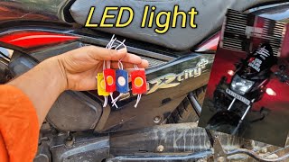 Bike Mein Led light Kaise lagaen | bike led light | TVS star city plus led light Modified