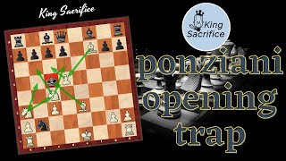 Chess Trap: Crush Your Opponent With Ponziani Opening Trap