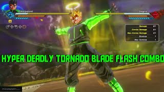 Xenoverse 2 Combo Hyper Deadly Tornado Blade Flash