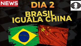 BRASIL iguala CHINA no 2 dia nas OLIMPÍADAS de XADREZ