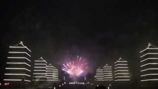 佛光山平安燈會開幕煙火 - FoGuangShan; Fireworks 2014, Kaohsiung, Taiwan