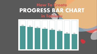 How To Create Progress Bar Chart in Tableau