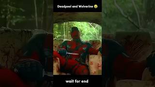 Deadpool and Wolverine car fight 😂 #shorts #marvel #deadpool