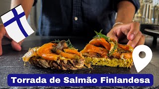 Torrada de Salmão Finlandesa - COM RECEITA.