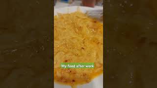 Fast food preparation  #foodie #eggpotatorecipe