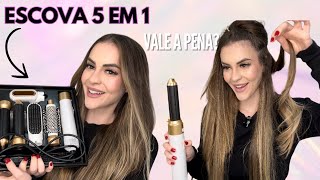 ESCOVA SECADORA 5 EM 1 | Vale a pena?