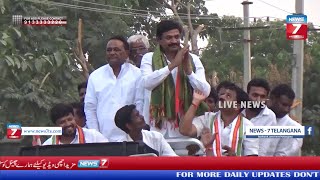 Narayanpet MLA Parnika Congress Party Leader's & People Celebration in Road Show Rally #nnews7_hyd