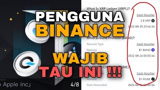 EVENT BINANCE TERBARU BINANCE QUIZ LEARN & EARN GRATIS SAMPE $10 CRYPTO