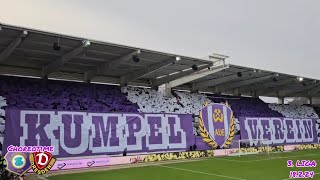 Erzgebirge Aue Choreo vs. Dynamo Dresden #choreotime #3liga #wismutaue