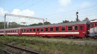 Rapidul R 347 "Dacia" Wien Westbf.-Bucuresti Nord soseste in Brasov  - 10.08.2010