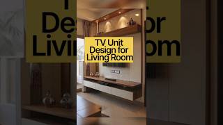 TV Unit  Design for Living Room #tvwallunitdesign tv #tvunit #interiordesign