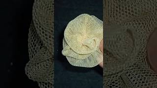 #how to make net fabric hair band#burkicrafts#ytshorts #viralvideo #youtube